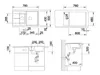 Blanco METRA 6 S lavello 780 x 500 mm antracite 513473 Anteprima dell’immagine prodotto 13