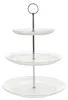 Etagere 3 Schichten - transparent - Metall - D25 x H35 cm - Produktbild-Vorschau 1