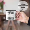 Trendation - Der Tut Nix Gärtner Emaille Tasse mit Spruch Produktbild-Vorschau 2