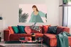 MuchoWow® Poster Sommer - Frauen - Pflanzen - Tropisch Produktbild-Vorschau 2