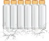 Borraccia Relaxdays con tappo in bambù, set da 6, 500 ml, Anteprima dell’immagine prodotto 1
