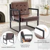 Designerski fotel COLAMY, wygodny tapicerowany fotel z Podgląd zdjęcia produktu 8