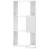 A white, modern, modular shelving unit against a white background. Podgląd zdjęcia produktu