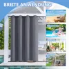 Outdoor Vorhang Extra Breit Blickdicht Wetterfest mit Ösen Produktbild-Vorschau 6