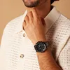 Casio EDIFICE Classic Solar Powered Chronograph Nighttime Voir les images du produit 17