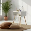 Nachttisch mit offenem Fach Skandinavisches Design Produktbild-Vorschau 6