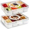 Snackbox Behälter Snack Box Snackbox Mit 8 Fächern Produktbild-Vorschau 1