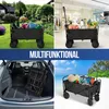 Avalo Bollerwagen XL - Faltbar - Bis zu 110KG - 91x51x103 Produktbild-Vorschau 7