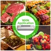 Collage of food items and a vacuum sealer. Podgląd zdjęcia produktu