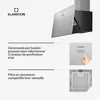 Klarstein Silver Lining 90 cm hotte de cuisine inclinée - Voir les images du produit 6