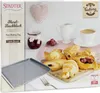 Städter Hearth Pečicí plech perforovaný 40x35 cm stříbrný Náhled obrázku produktu 2
