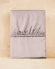 Satin-Spannbettlaken 140x200 Puderrosa Produktbild-Vorschau 3