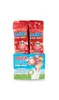 Two red packets of Quick Milk Magic Sipper strawberry flavor are stacked on top of a blue box with similar branding. Náhled obrázku produktu