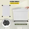 Mehl- und Reisbehälter Set - 25 kg Kapazität - 3er Pack Produktbild-Vorschau 6