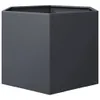 vidaXL Fioriera esagonale antracite 69x60x45 Acciaio Anteprima dell’immagine prodotto 4