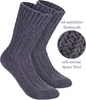 BRUBAKER 4 paires de chaussettes en alpaga avec laine Voir les images du produit 4