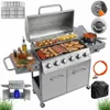 Grill gazowy ogrodowy 20,3kW BERGMANN NL006 7 palników stal Podgląd zdjęcia produktu 1