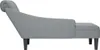 vidaXL Chaiselongue mit Kissen und Rechter Armlehne Produktbild-Vorschau 4