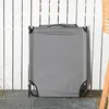 Outsunny Sonnenliege klappbar Gartenliege mit Kopfkissen, Produktbild-Vorschau 9