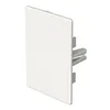 OBO Endstück, 60x90mm, Polyvinylchlorid, reinweiß, RAL Produktbild-Vorschau 1