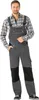 Latzhose Canvas 320 Gr.48 grau/schwarz PLANAM Produktbild-Vorschau 1