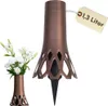 Grabvase Erdspieß Grab Vase Friedhof Wetterfest Grabschmuck Produktbild-Vorschau 1