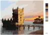 Zuty - Malen nach Zahlen - DER TURM IN LISABON, 40x50 cm, Produktbild-Vorschau 3