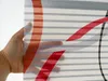 Magnetrollo Vitus rot inkl. Haken Raffrollo mit Magnet ohne Produktbild-Vorschau 6
