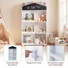 Étagère pour enfants COSTWAY en forme de maison, étagère Voir les images du produit 6