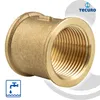 tecuro Muffe Innengewinde Rp 1 Zoll, Messing blank CW617N Produktbild-Vorschau 2