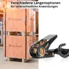 STAHLWERK Ratschengurt mit Haken 8er Set 5 m x 25 mm 800 kg Produktbild-Vorschau 5