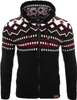 Reslad Herren Grobstrick Norweger Winter Strickjacke mit Produktbild-Vorschau 3