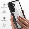 A hand is shown touching the back of a phone case, highlighting its features. Náhled obrázku produktu