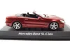 Mercedes SL Cabrio R230 2008 rot metallic Modellauto 1:43 Produktbild-Vorschau 4
