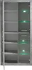 Vitrine Blanc brillantReproduction béton, 4 portes, Voir les images du produit 8