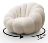 YOURHOUSE24 Drehsessel ORIA, Boucle-Stoff, Sessel mit Produktbild-Vorschau 3