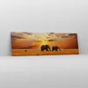 Bild auf Leinwand - Leinwandbild - Elefanten Safari Produktbild-Vorschau 4