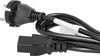 vhbw 2x Netzkabel Schutzkontaktstecker kompatibel mit Produktbild-Vorschau 7