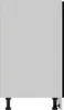 vidaXL Schubunterschrank Schwarz 80x46x81,5 cm Produktbild-Vorschau 5