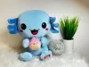 Kawaii Axolotl Kuscheltier Echse Molch Figur Plüsch 24 cm Produktbild-Vorschau 4