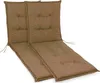 sunnypillow 2 Stück Liegenauflage 190 x 60  Auflage Polster Produktbild-Vorschau 1