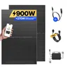Balkonkraftwerk 900W Solaranlage Steckerfertig Komplettset Produktbild-Vorschau 1