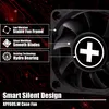 Ventilátor do počítačovej skrine Xilence XPF60S.W 6 cm Náhľad obrázku produktu 5