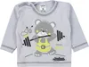 TupTam Uni Baby Langarmshirt mit Spruch Aufdruck 3er Set, Produktbild-Vorschau 4
