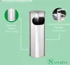 Novaliv Standaschenbecher für draußen Edelstahl Silber 58 Produktbild-Vorschau 3