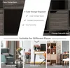 A collage of images showcasing a storage organizer in different settings and highlighting its features. Náhľad obrázku produktu