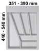 Besteckeinsatz 610564 BE 45 MULTI 351 - 390 mm Produktbild-Vorschau 5