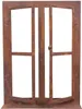 Deko Fenster 80x60 cm hoch zum Öffnen auf Platte Sprossen Produktbild-Vorschau 1