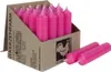 Stabkerzen aus Paraffin, 100/22 mm, Pink, KERZENFARM HAHN, Produktbild-Vorschau 3