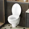 CECIPA WC-Sitz ,O-Form WC-Erhöhung 5 cm ,Verdickter Produktbild-Vorschau 3